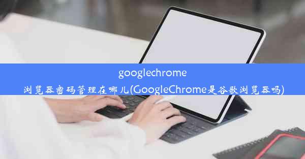 googlechrome浏览器密码管理在哪儿(GoogleChrome是谷歌浏览器吗)