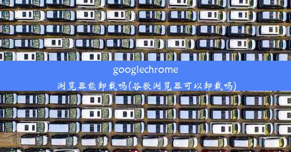 googlechrome浏览器能卸载吗(谷歌浏览器可以卸载吗)