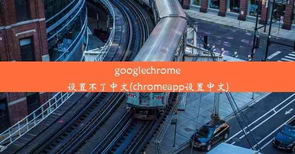 googlechrome设置不了中文(chromeapp设置中文)