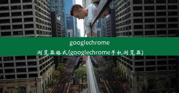 googlechrome浏览器格式(googlechrome手机浏览器)