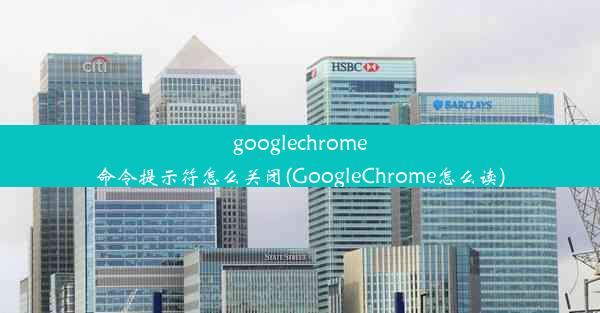 googlechrome命令提示符怎么关闭(GoogleChrome怎么读)