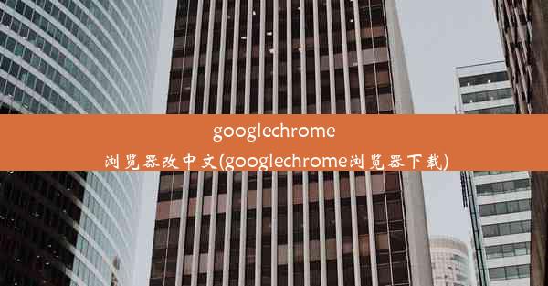 googlechrome浏览器改中文(googlechrome浏览器下载)