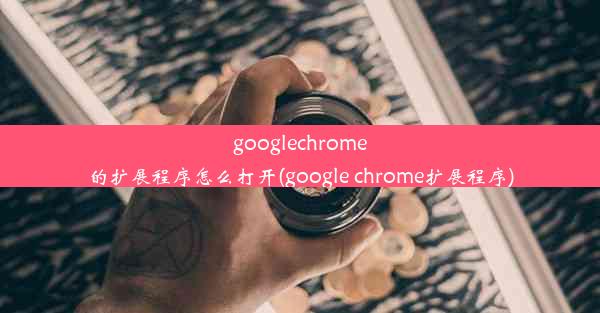 googlechrome的扩展程序怎么打开(google chrome扩展程序)