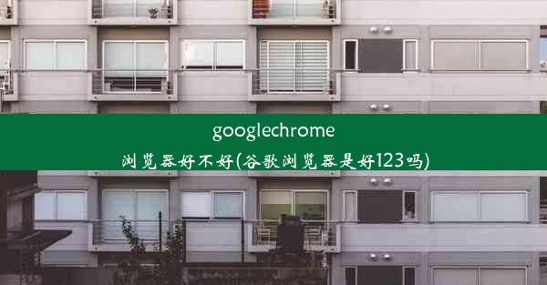 googlechrome浏览器好不好(谷歌浏览器是好123吗)