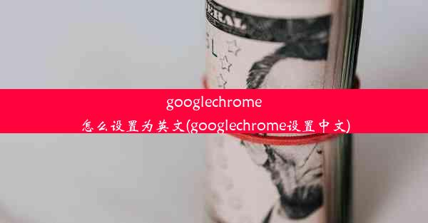 googlechrome怎么设置为英文(googlechrome设置中文)