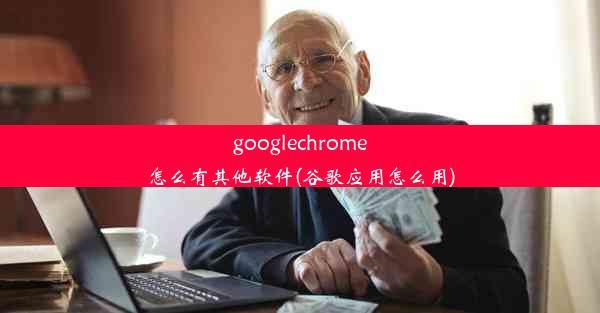 googlechrome怎么有其他软件(谷歌应用怎么用)