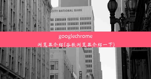 googlechrome浏览器介绍(谷歌浏览器介绍一下)