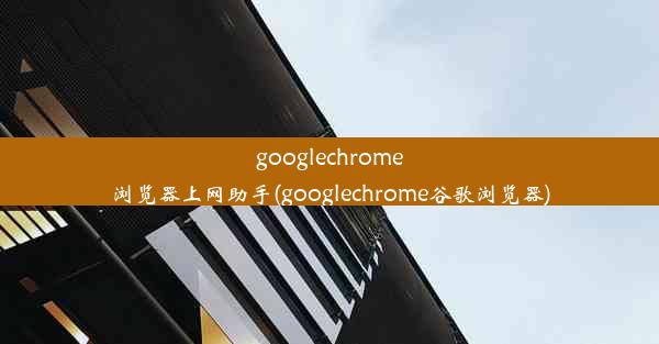 googlechrome浏览器上网助手(googlechrome谷歌浏览器)