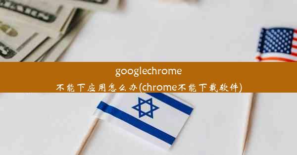 googlechrome不能下应用怎么办(chrome不能下载软件)