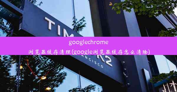 googlechrome浏览器缓存清理(google浏览器缓存怎么清除)