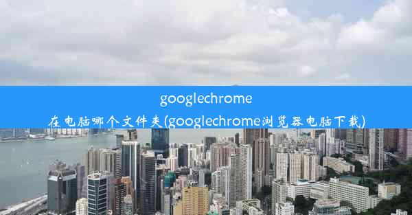 googlechrome在电脑哪个文件夹(googlechrome浏览器电脑下载)