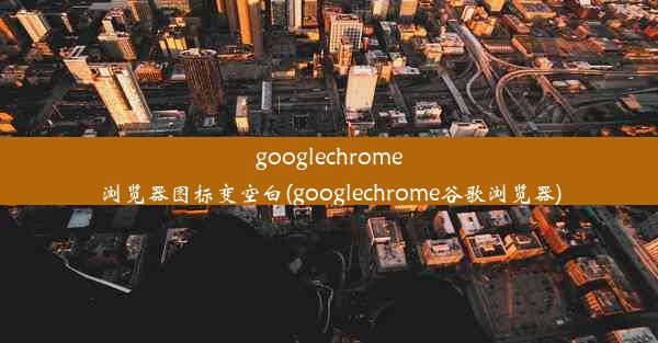 googlechrome浏览器图标变空白(googlechrome谷歌浏览器)