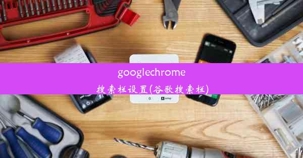 googlechrome搜索栏设置(谷歌搜索栏)