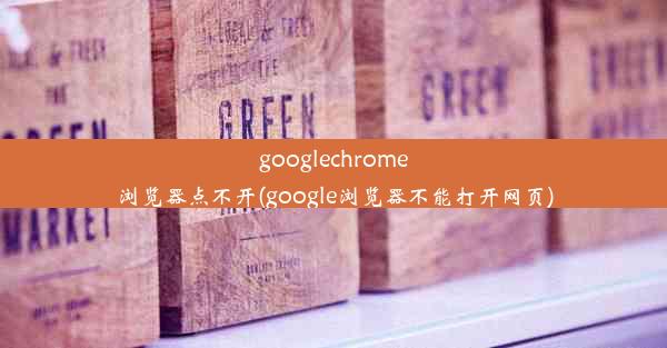 googlechrome浏览器点不开(google浏览器不能打开网页)