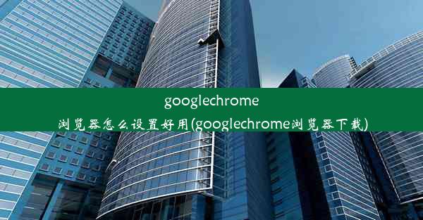 googlechrome浏览器怎么设置好用(googlechrome浏览器下载)