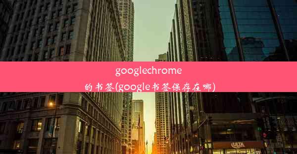 googlechrome的书签(google书签保存在哪)