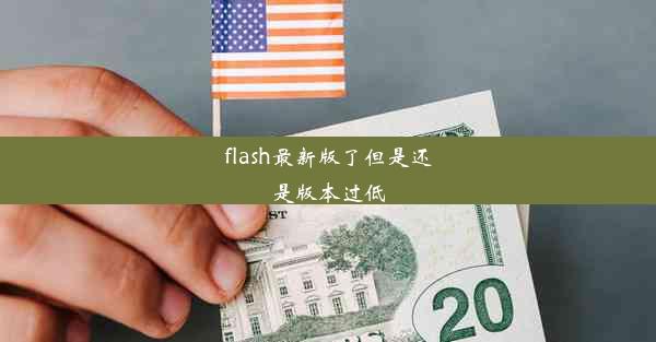 flash最新版了但是还是版本过低