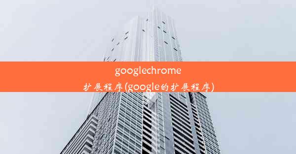 googlechrome扩展程序(google的扩展程序)