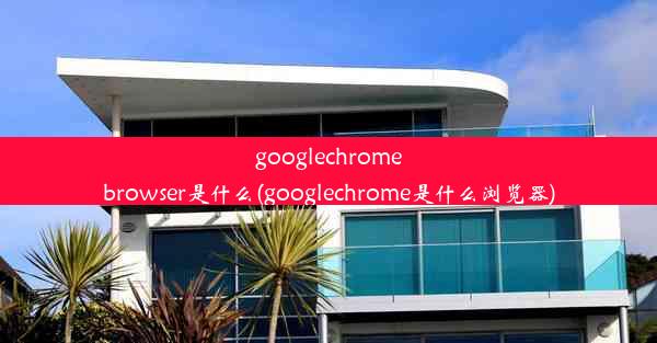 googlechromebrowser是什么(googlechrome是什么浏览器)