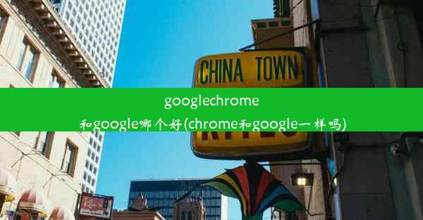 googlechrome和google哪个好(chrome和google一样吗)