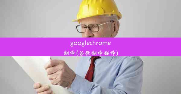 googlechrome翻译(谷歌翻译翻译)