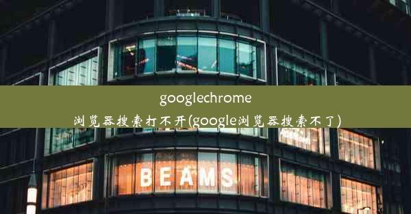 googlechrome浏览器搜索打不开(google浏览器搜索不了)