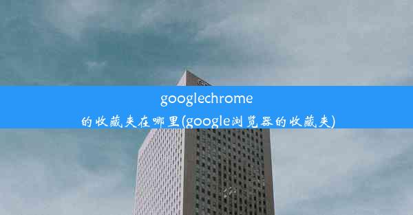 googlechrome的收藏夹在哪里(google浏览器的收藏夹)