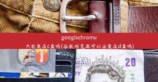 googlechrome只能装在c盘吗(谷歌浏览器可以安装在d盘吗)