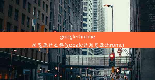 googlechrome浏览器什么样(google的浏览器chrome)