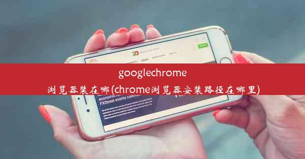 googlechrome浏览器装在哪(chrome浏览器安装路径在哪里)