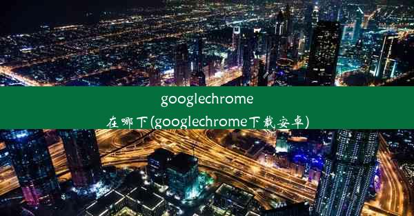 googlechrome在哪下(googlechrome下载安卓)