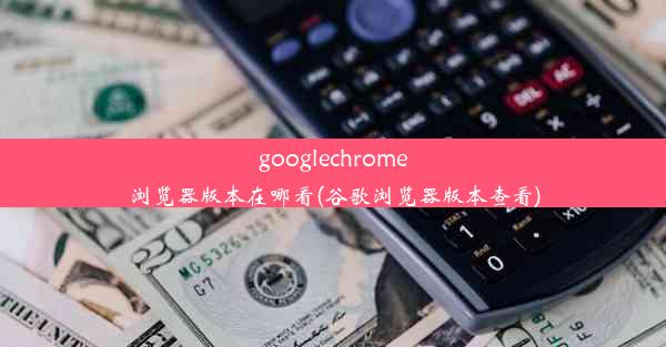 googlechrome浏览器版本在哪看(谷歌浏览器版本查看)