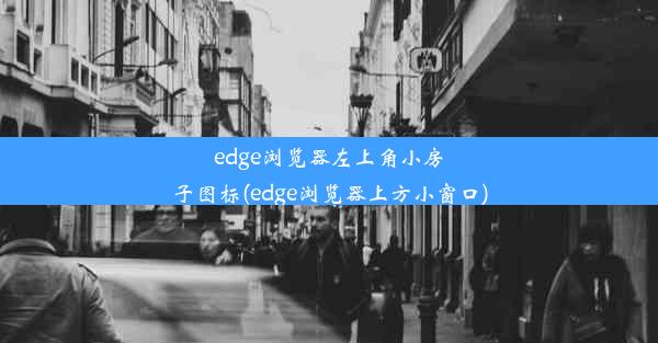 edge浏览器左上角小房子图标(edge浏览器上方小窗口)