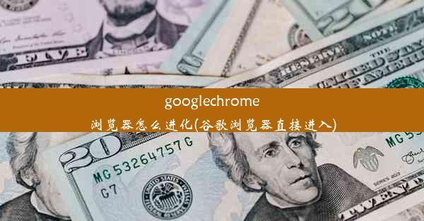 googlechrome浏览器怎么进化(谷歌浏览器直接进入)